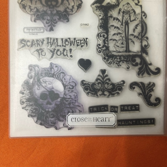 Halloween Stamp Set with Ink Pad - Picture 9 of 9